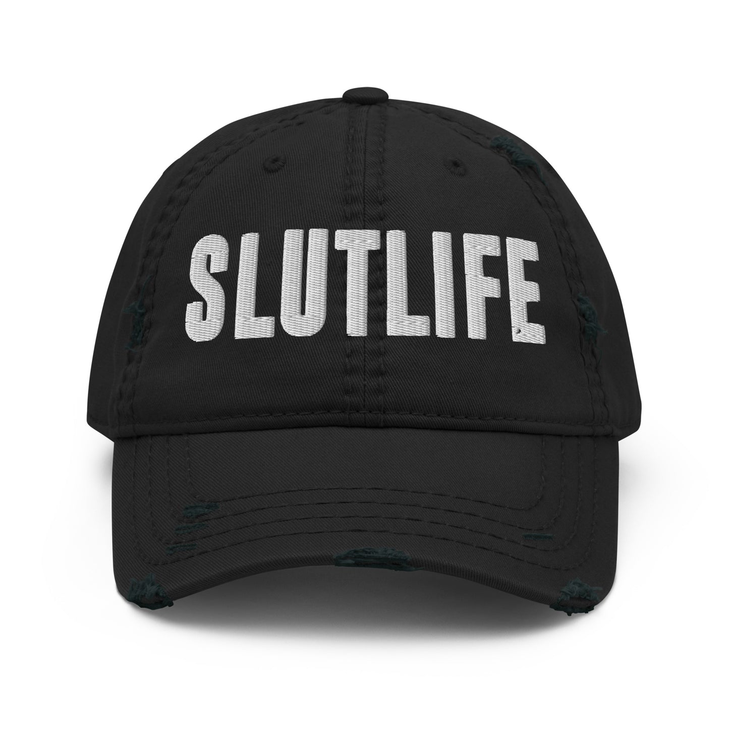 SLUTLIFE Distressed Dad Hat