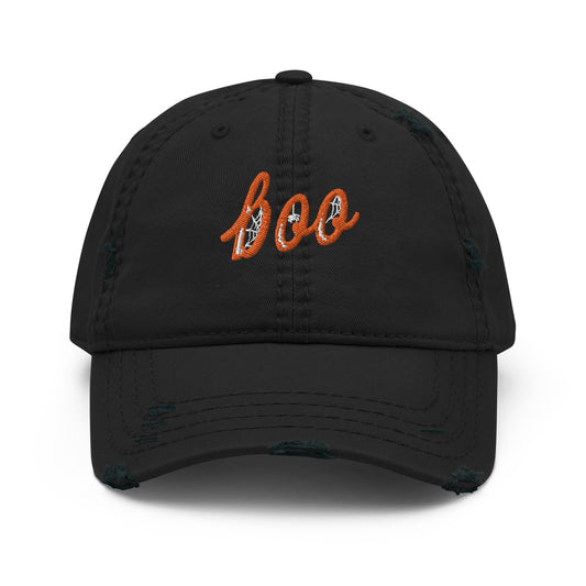 BOO Distressed Dad Hat