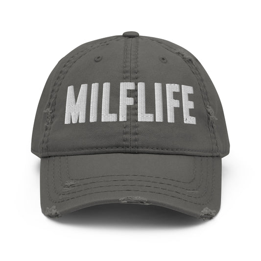 MILFLIFE Distressed Dad Hat