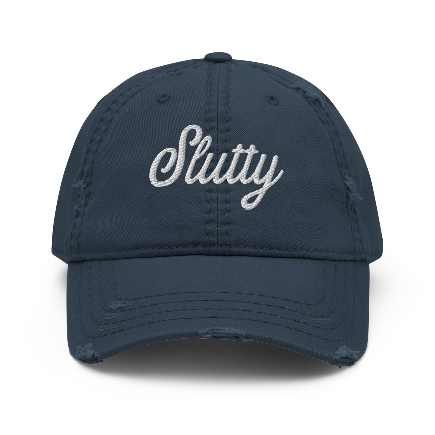 Slutty Distressed Dad Hat