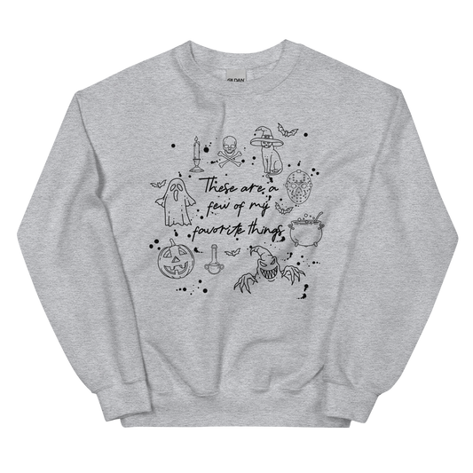 Favorite Halloween Things Unisex Sweatshirt