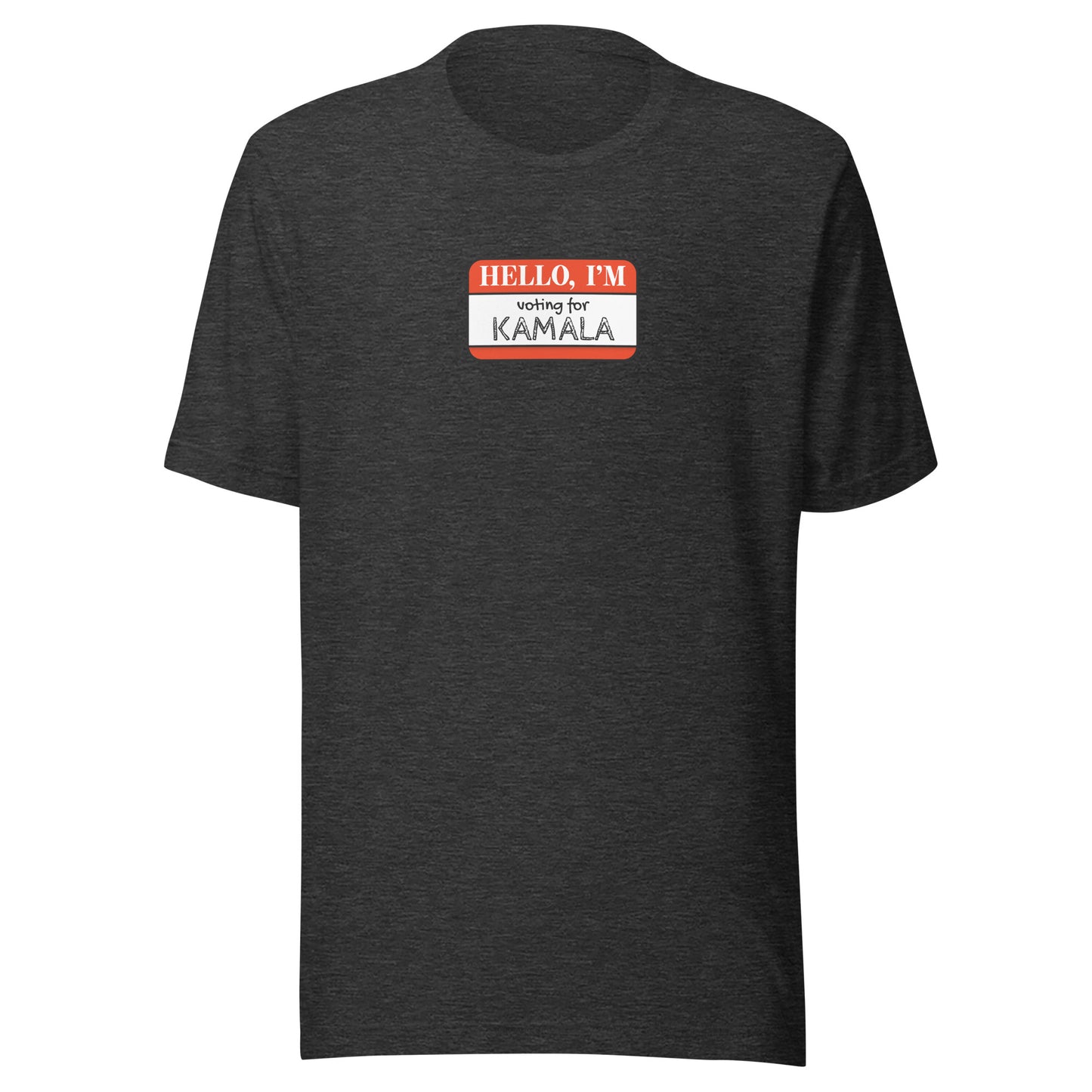 Hello, I'm Voting for Kamala Unisex T-Shirt