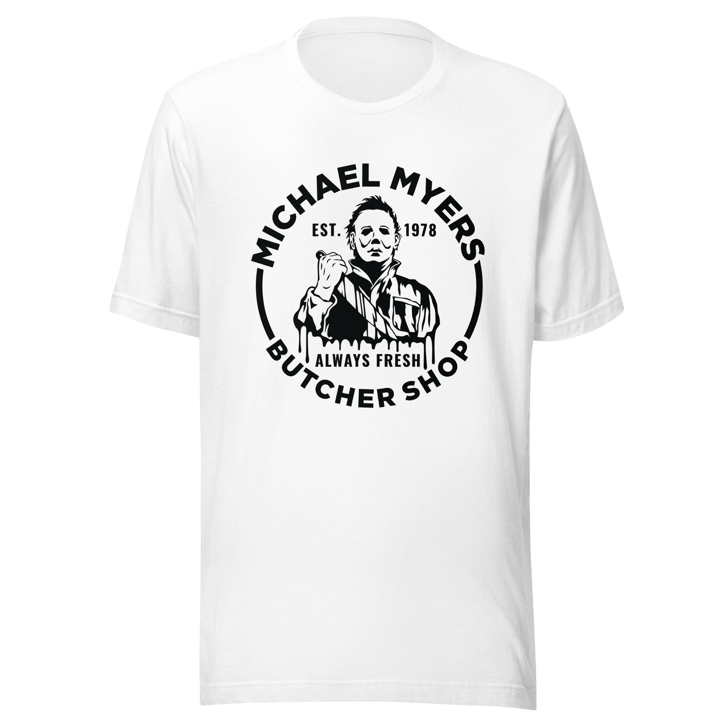 Michael Myers Butcher Shop Unisex T-Shirt